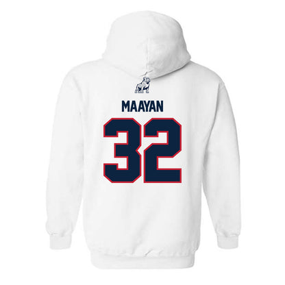 Samford - NCAA Women's Basketball : Yael Maayan - Hooded Sweatshirt-1