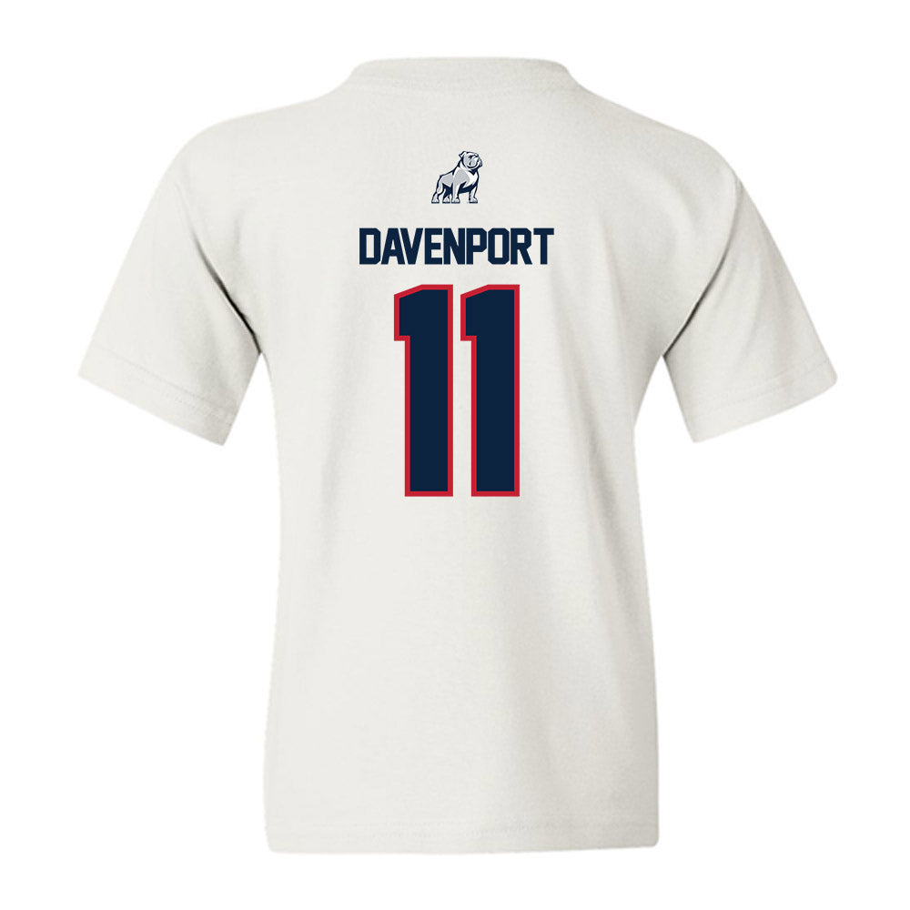 Samford - NCAA Men's Basketball : Cooper Davenport - Youth T-Shirt-1