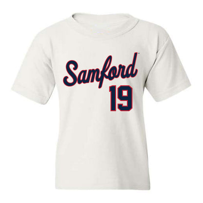 Samford - NCAA Women's Volleyball : Amelia Johnston - Youth T-Shirt