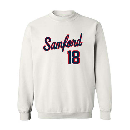Samford - NCAA Women's Volleyball : Sophia Plasman - Crewneck Sweatshirt-0