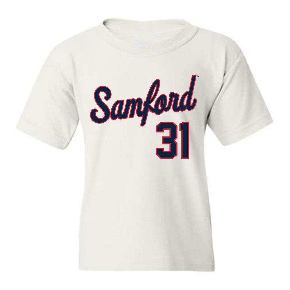 Samford - NCAA Men's Basketball : Joshua Hughes - Youth T-Shirt