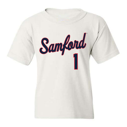 Samford - NCAA Men's Basketball : Joshua Holloway - Youth T-Shirt