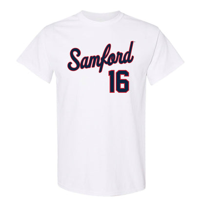 Samford - NCAA Women's Soccer : Brigid McElderry - T-Shirt