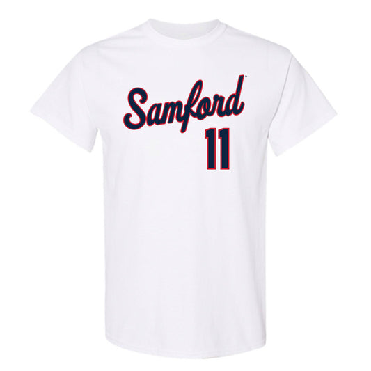Samford - NCAA Men's Basketball : Cooper Davenport - T-Shirt-0