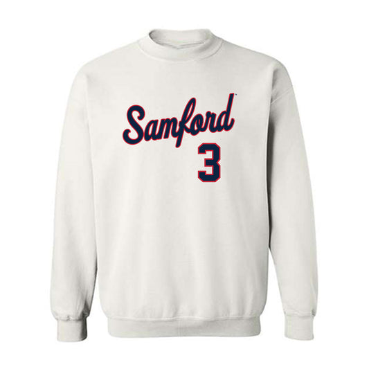 Samford - NCAA Women's Soccer : Samantha De Luca - Crewneck Sweatshirt