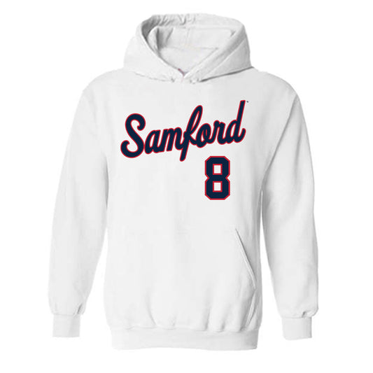 Samford - NCAA Men's Basketball : Zion Wilburn - Hooded Sweatshirt