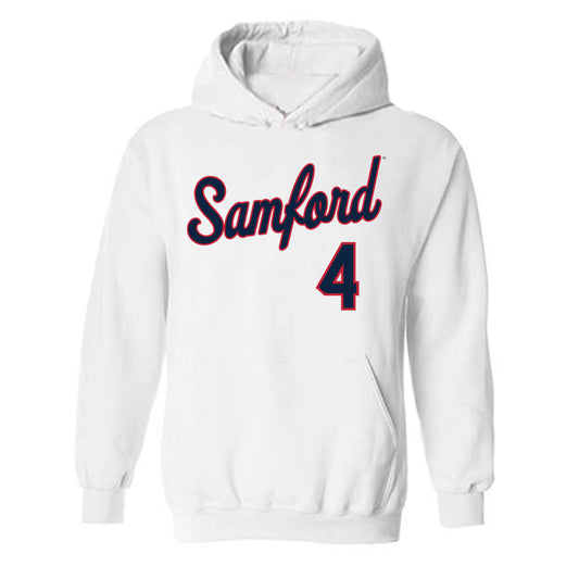 Samford - NCAA Men's Basketball : Judson Bjornstad - Hooded Sweatshirt-0