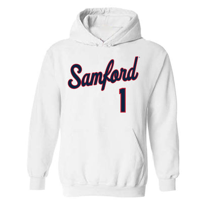 Samford - NCAA Men's Basketball : DaJion Humphrey - Hooded Sweatshirt-0
