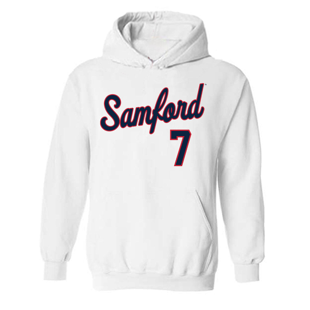 Samford - NCAA Softball : Olivia Shaw - Hooded Sweatshirt-0