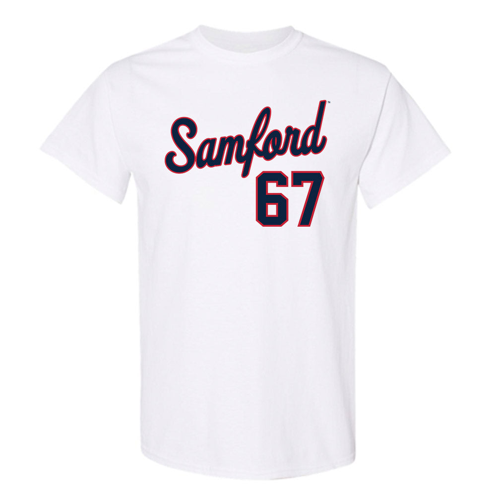 Samford - NCAA Football : Nate Carter - T-Shirt-0