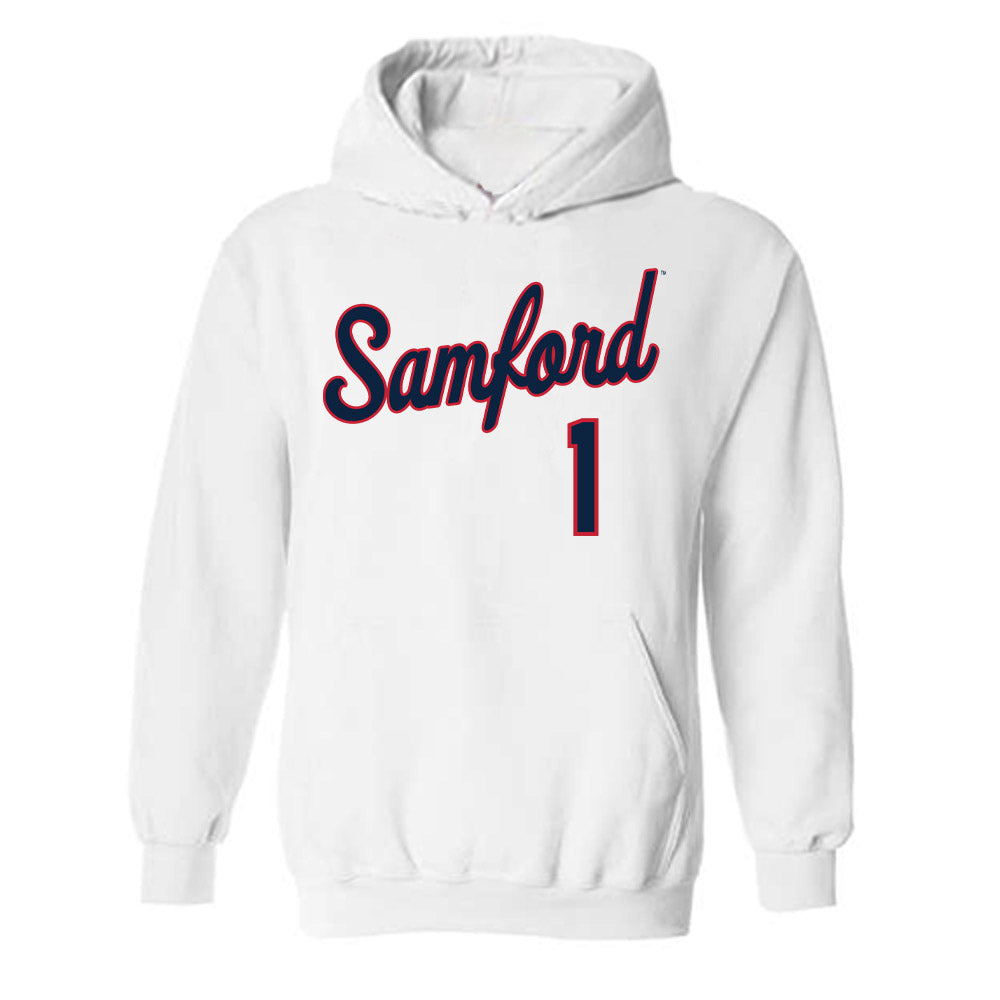 Samford - NCAA Women's Basketball : Jada Knight - Hooded Sweatshirt-0