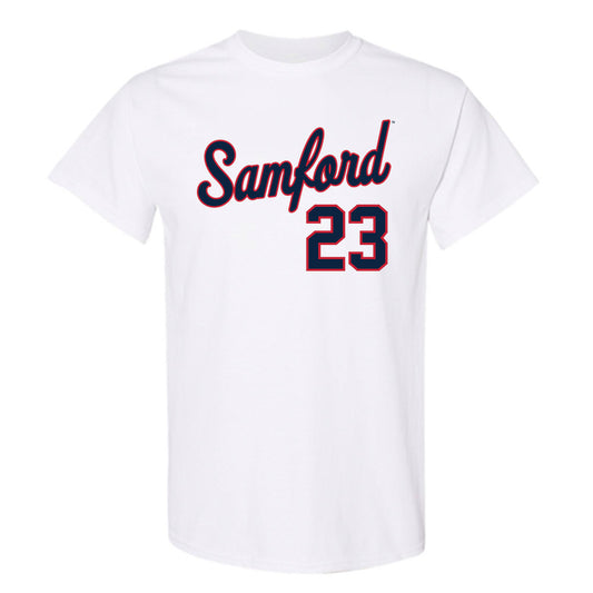 Samford - NCAA Football : David Theado - T-Shirt-0