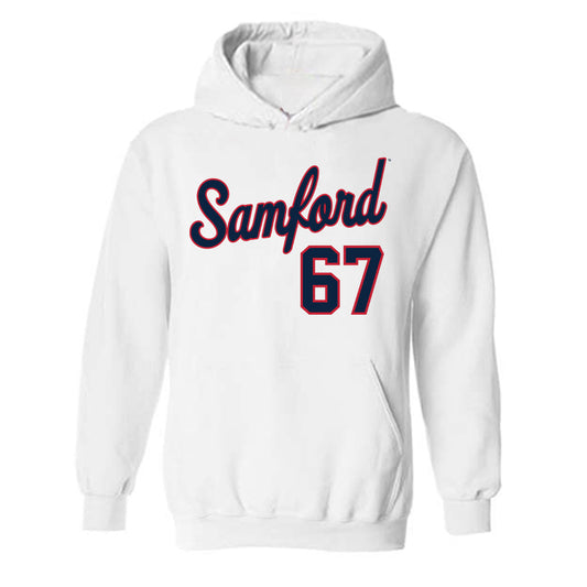 Samford - NCAA Football : Nate Carter - Hooded Sweatshirt-0