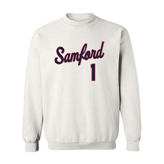 Samford - NCAA Men's Basketball : Joshua Holloway - Crewneck Sweatshirt