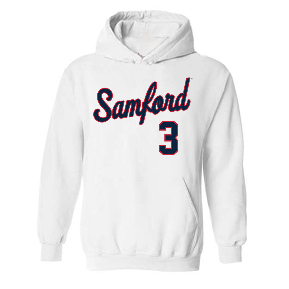 Samford - NCAA Women's Basketball : Kaylee Yarbrough - Hooded Sweatshirt-0