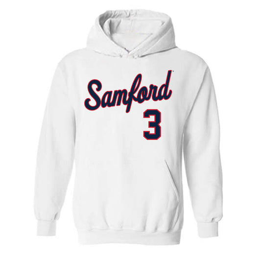 Samford - NCAA Women's Basketball : Kaylee Yarbrough - Hooded Sweatshirt-0