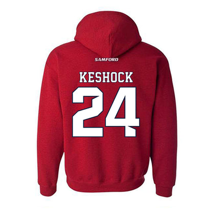 Samford - NCAA Baseball : Cameron Keshock - Hooded Sweatshirt-1