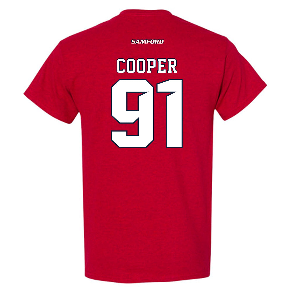 Samford - NCAA Football : Romello Cooper - T-Shirt-1