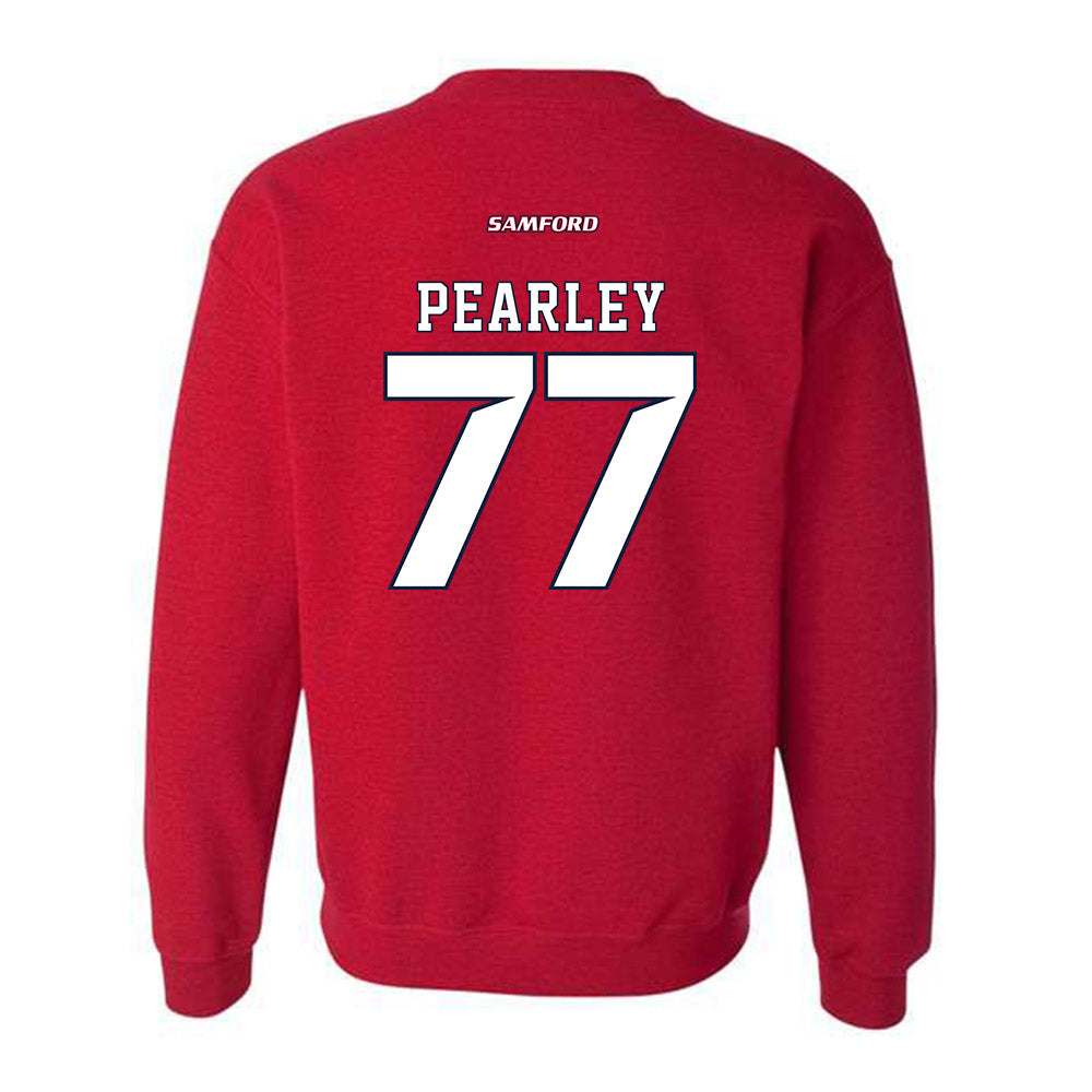 Samford - NCAA Football : Kaleb Pearley - Crewneck Sweatshirt-1