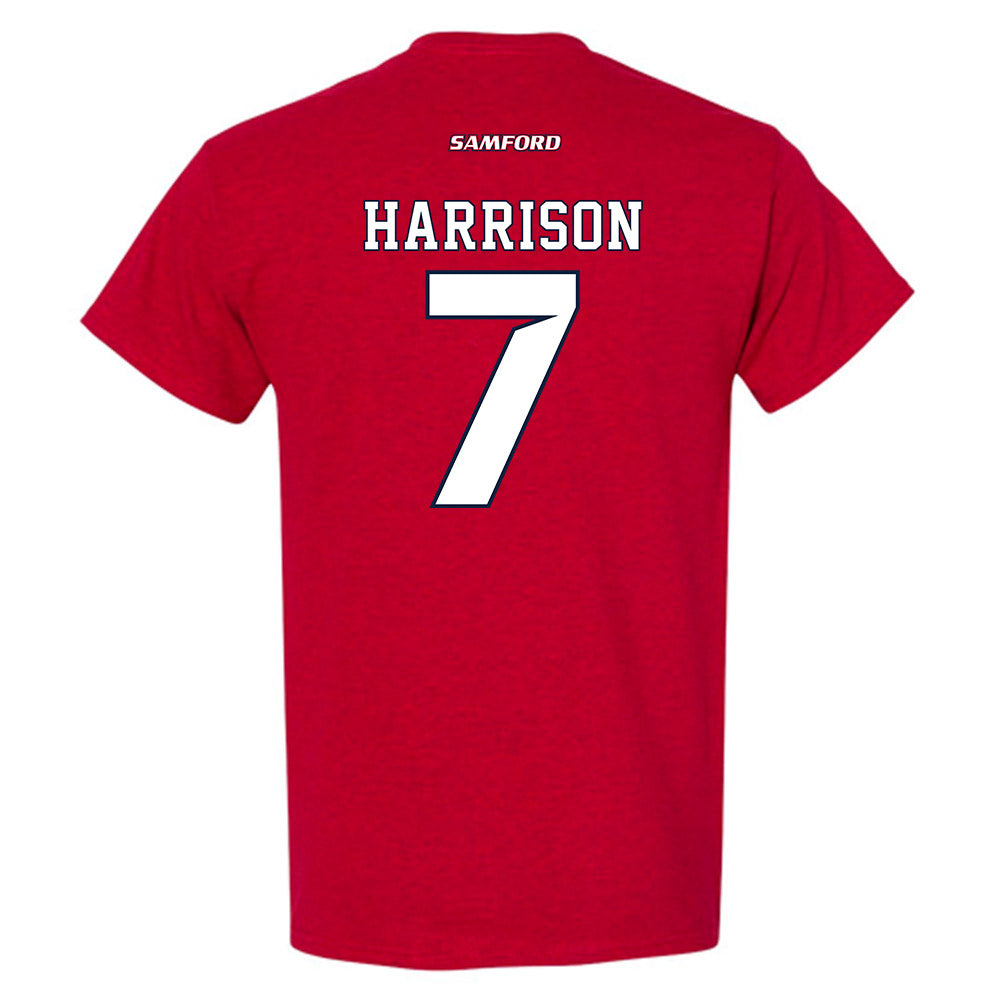 Samford - NCAA Men's Tennis : Seb Harrison - T-Shirt-1