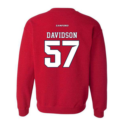Samford - NCAA Football : Web Davidson - Crewneck Sweatshirt-1