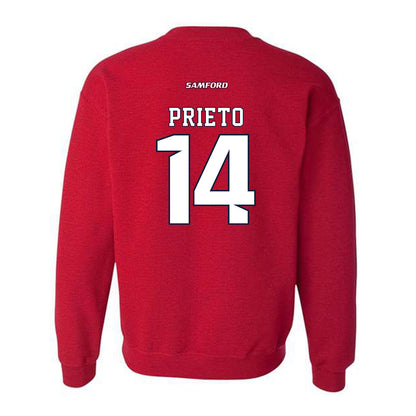 Samford - NCAA Baseball : Angelo Prieto - Crewneck Sweatshirt