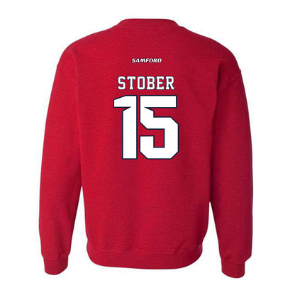 Samford - NCAA Football : Brady Stober - Crewneck Sweatshirt-1