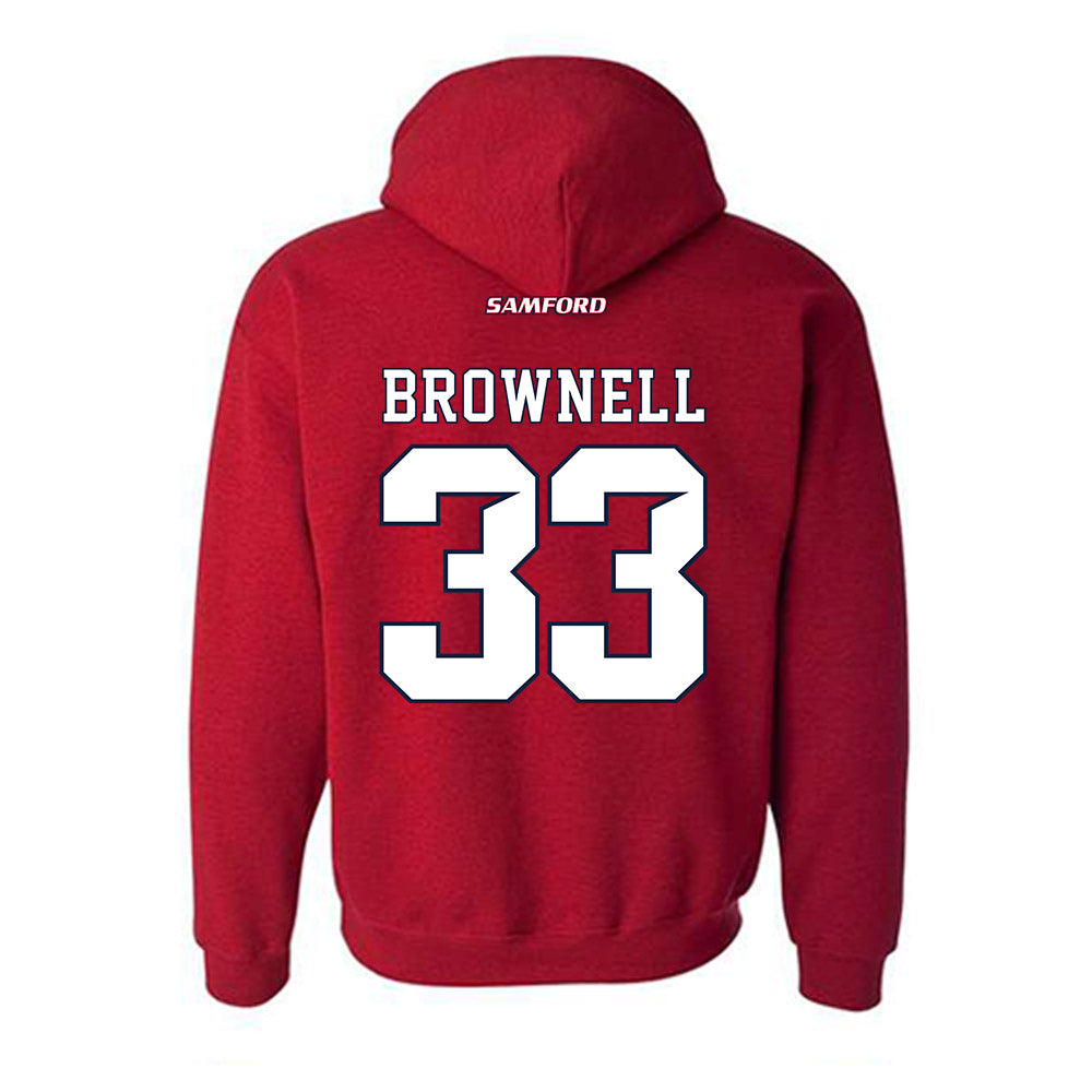 Samford - NCAA Men's Basketball : Jaden Brownell - Hooded Sweatshirt-1