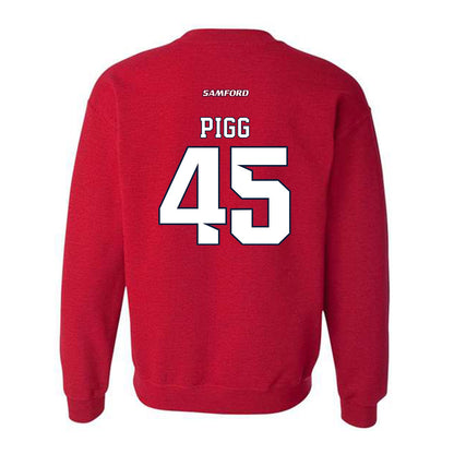 Samford - NCAA Football : Cannon Pigg - Crewneck Sweatshirt-1