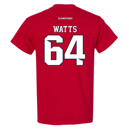 Samford - NCAA Football : Noah Watts - T-Shirt