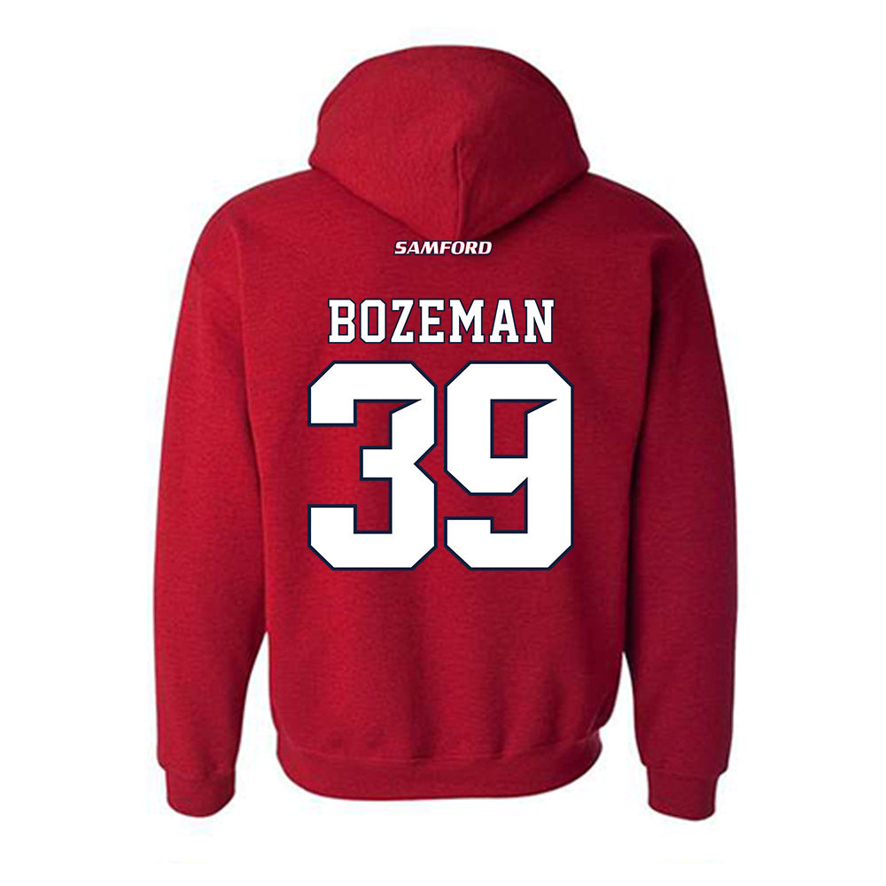 Samford - NCAA Baseball : Charlie Bozeman - Hooded Sweatshirt-1