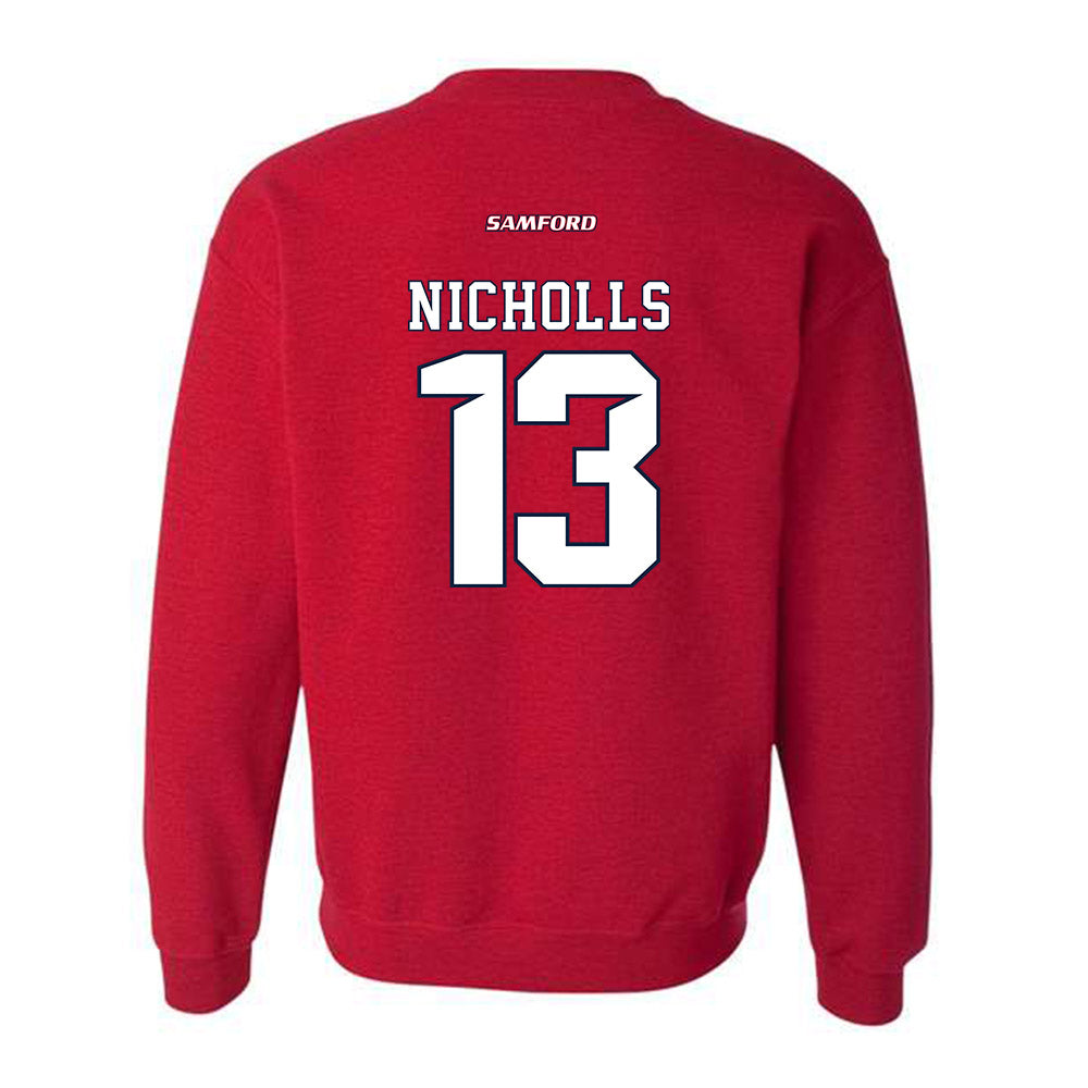 Samford - NCAA Men's Tennis : Darcy Nicholls - Crewneck Sweatshirt-1