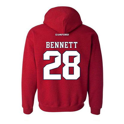 Samford - NCAA Football : Jonathan Bennett - Hooded Sweatshirt