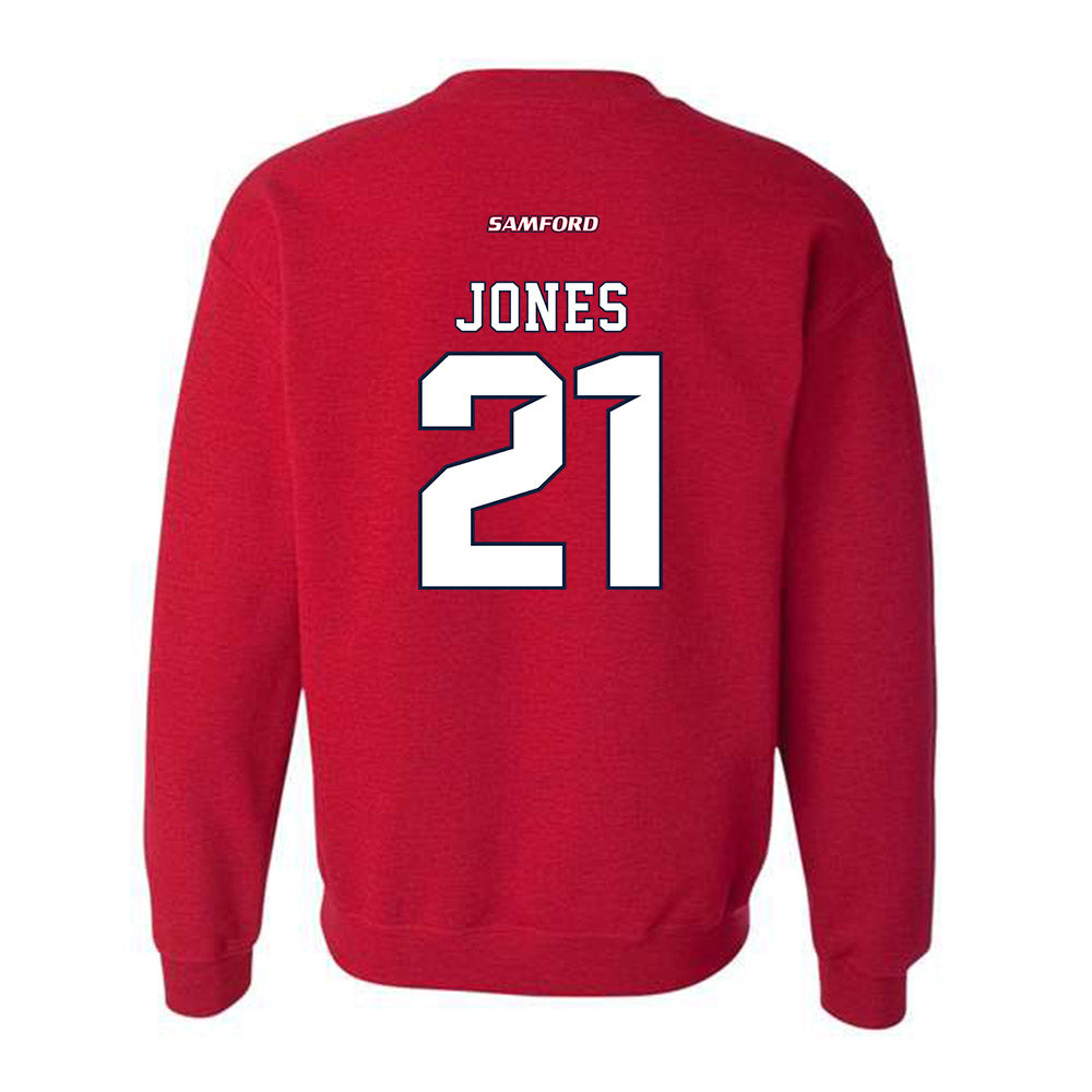 Samford - NCAA Men's Basketball : Rylan Jones - Crewneck Sweatshirt