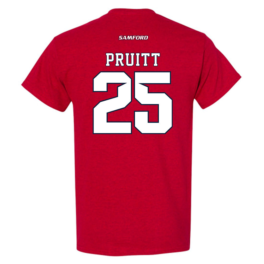 Samford - NCAA Football : William Pruitt - T-Shirt