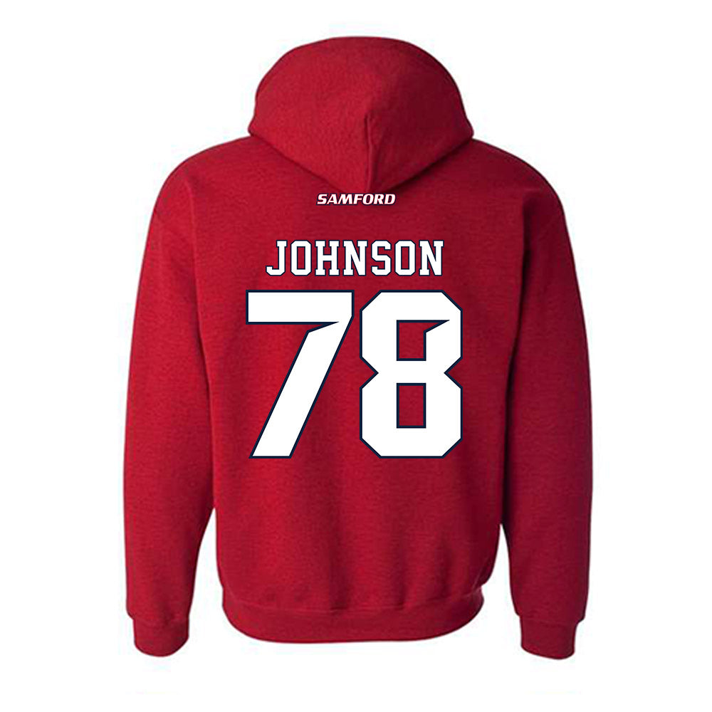 Samford - NCAA Football : Duncan Johnson - Hooded Sweatshirt