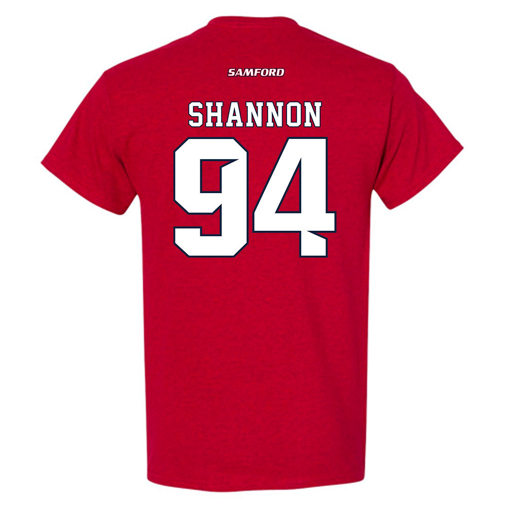 Samford - NCAA Football : Joseph Shannon - T-Shirt-1