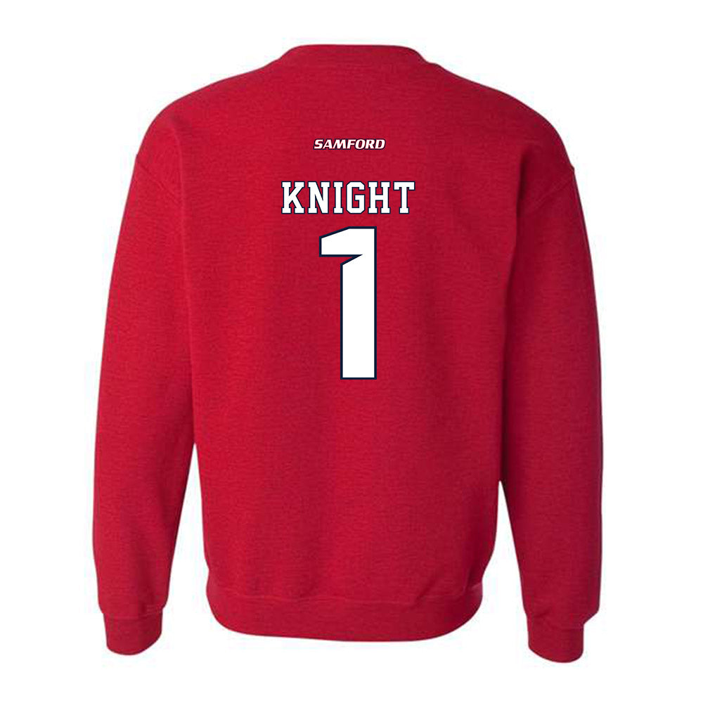 Samford - NCAA Women's Basketball : Jada Knight - Crewneck Sweatshirt-1