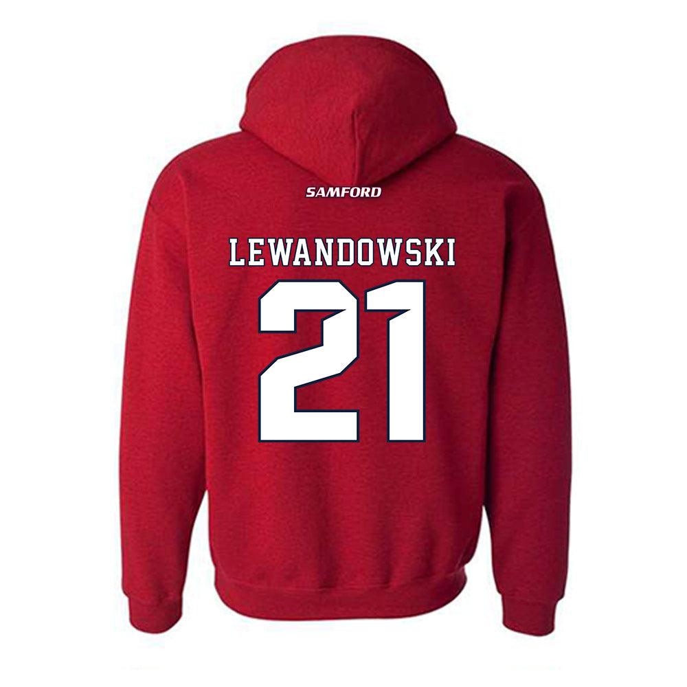 Samford - NCAA Women's Basketball : Kylee Lewandowski - Hooded Sweatshirt-1