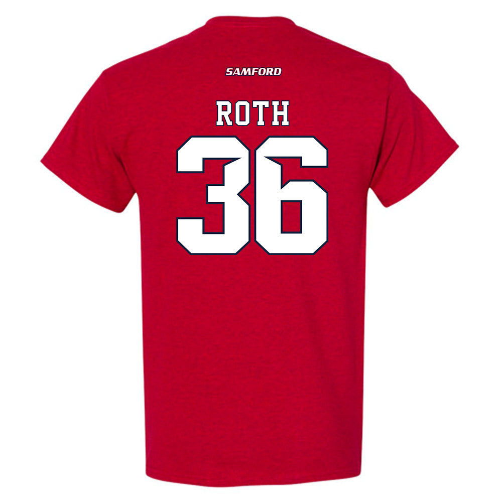 Samford - NCAA Baseball : Adam Roth - T-Shirt