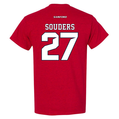 Samford - NCAA Baseball : Jake Souders - T-Shirt-1