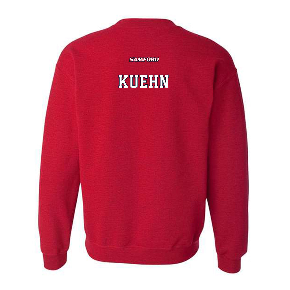 Samford - NCAA Men's Golf : Taylor Kuehn - Crewneck Sweatshirt