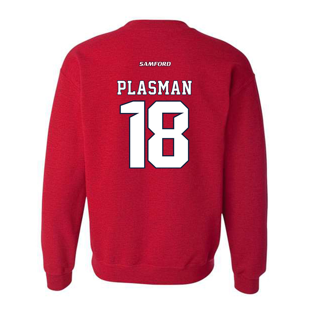 Samford - NCAA Women's Volleyball : Sophia Plasman - Crewneck Sweatshirt-1