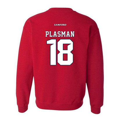 Samford - NCAA Women's Volleyball : Sophia Plasman - Crewneck Sweatshirt-1