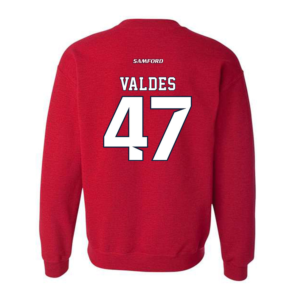 Samford - NCAA Football : Daniel Valdes - Crewneck Sweatshirt-1