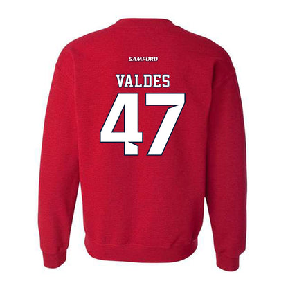Samford - NCAA Football : Daniel Valdes - Crewneck Sweatshirt-1