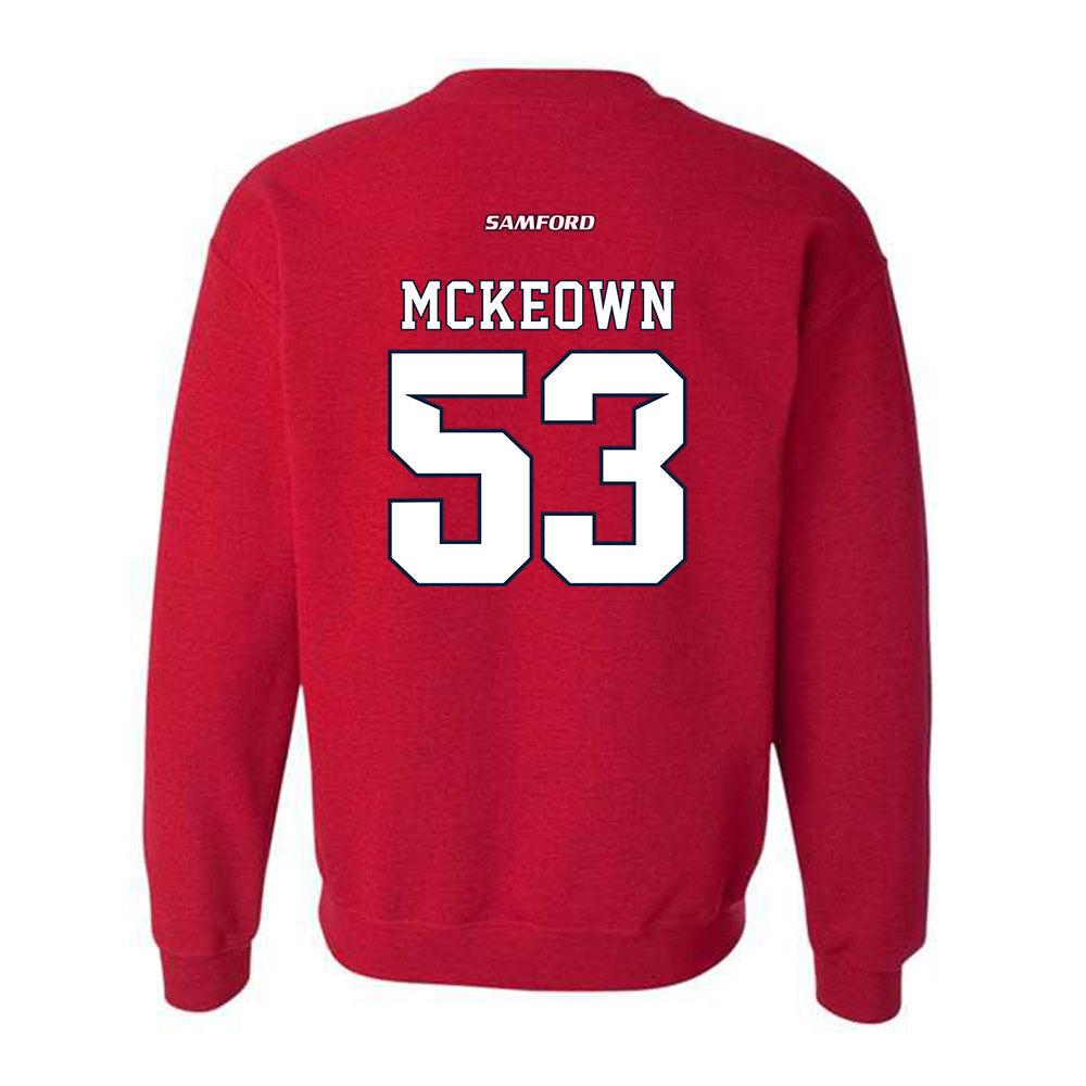 Samford - NCAA Football : Kaden McKeown - Crewneck Sweatshirt-1
