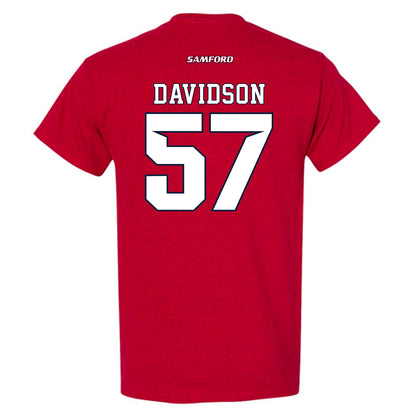Samford - NCAA Football : Web Davidson - T-Shirt-1