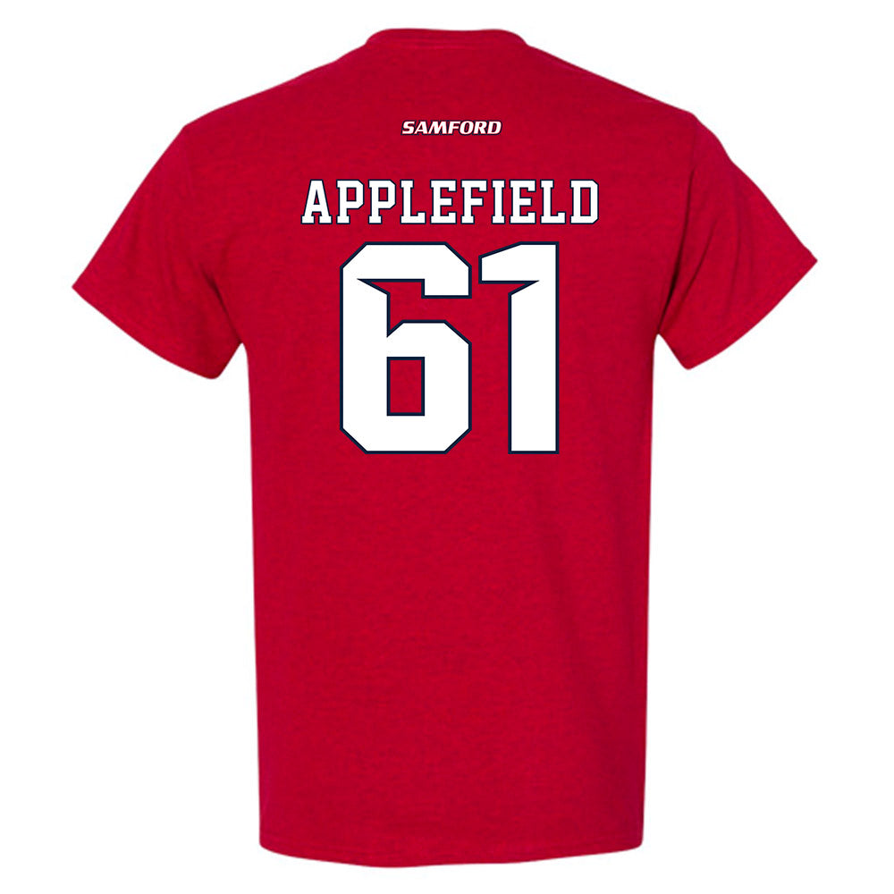 Samford - NCAA Football : Alex Applefield - T-Shirt