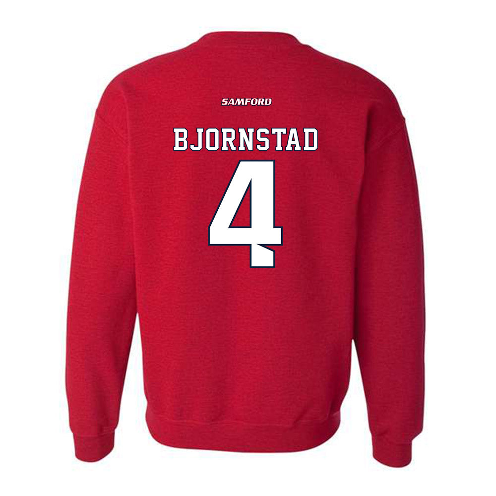 Samford - NCAA Men's Basketball : Judson Bjornstad - Crewneck Sweatshirt-1